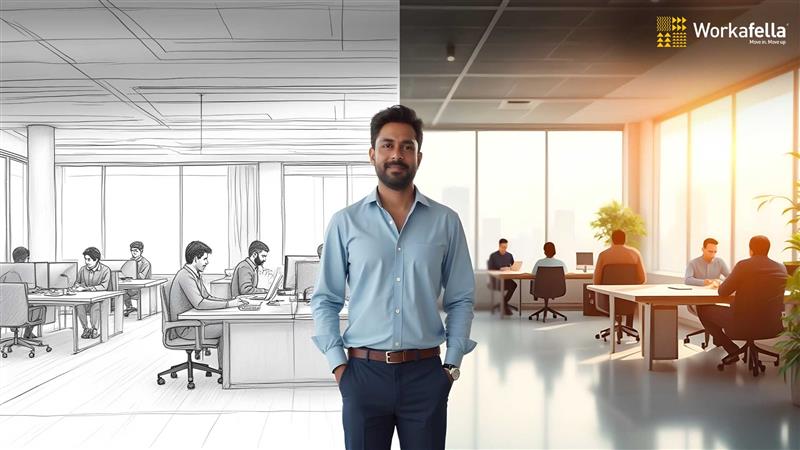 Custom-built office workspace 